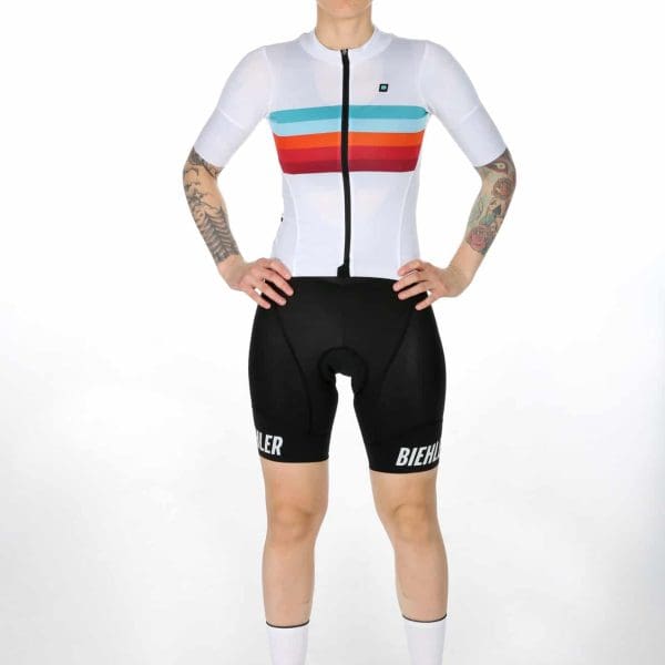 biehler essential cycling jersey white women malaysia