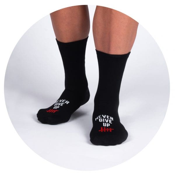 Pacific and Co Don’t Quit Socks black