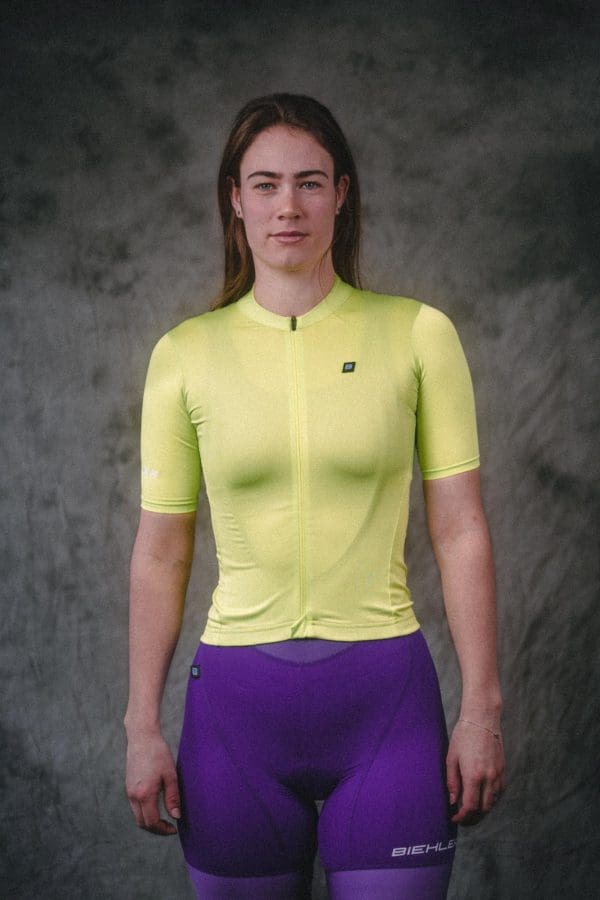 Essential Cycling Jersey Bitter Lemon Women