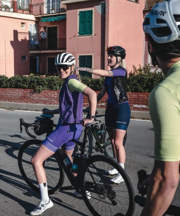 Essential Cycling Jersey Royal Purple Women
