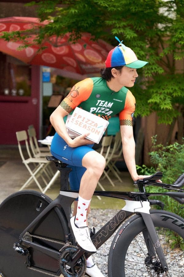 Suarez Cycling Team Pizza Jersey Men and Women