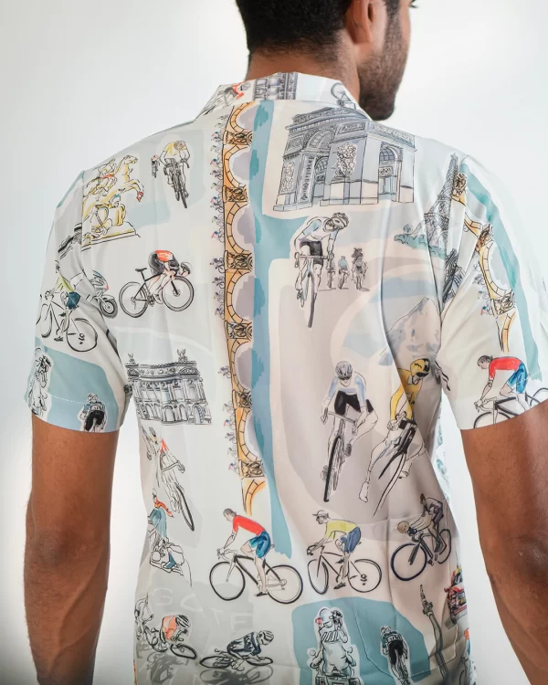 Ostroy tour de france resort shirt unisex