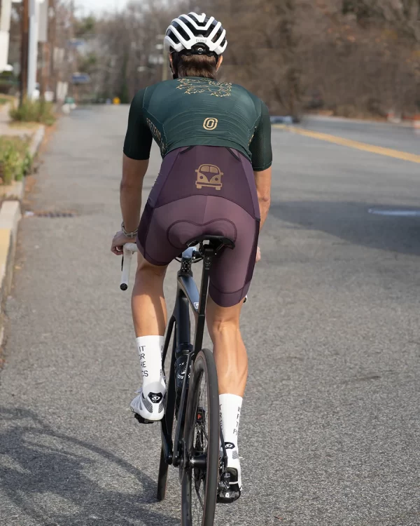 Ostroy Camper Cargo Eggplant Cycling Bibs Men