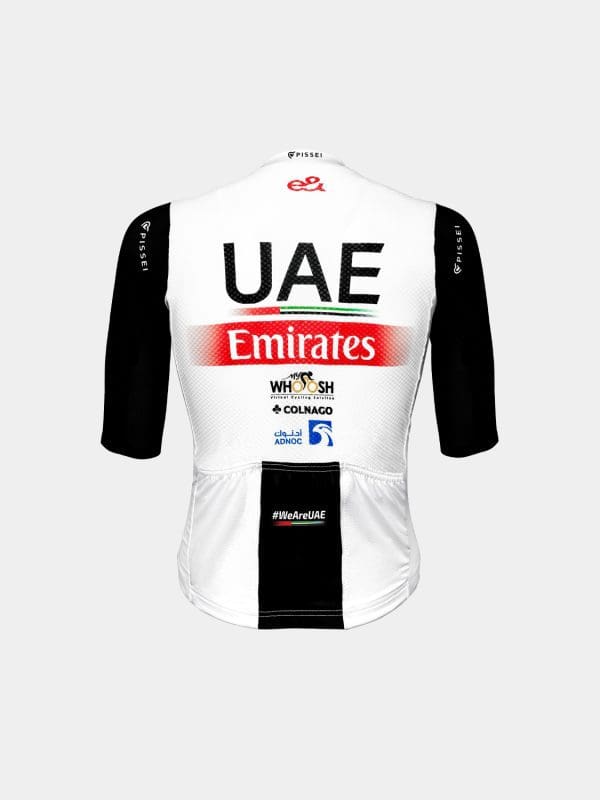 Pissei UAE Team Emirates Official Short Sleeve Cycling Jersey Men