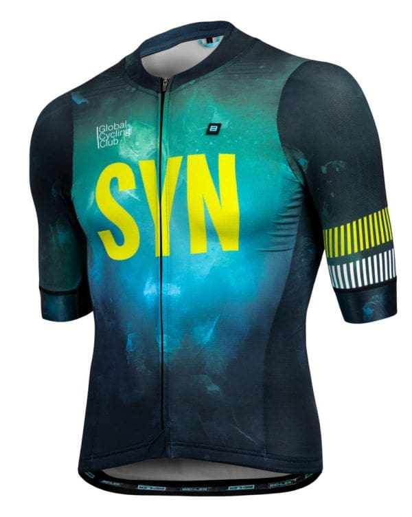 2023 Syndicate Climber Cycling Jersey Neon Space Men