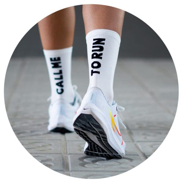 Pacific and Co Call Me To Run Performance Socks