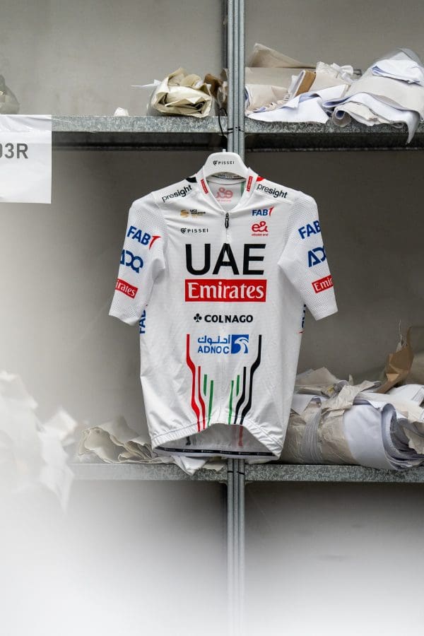 2024 Pissei UAE Team Emirates Official Short Sleeve Cycling Jersey Men